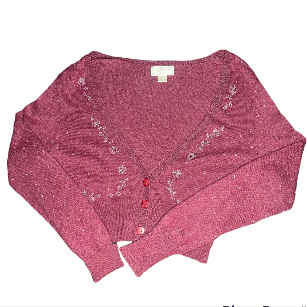 NWOT Vintage American Eagle Outfitters Embellished Cardigan